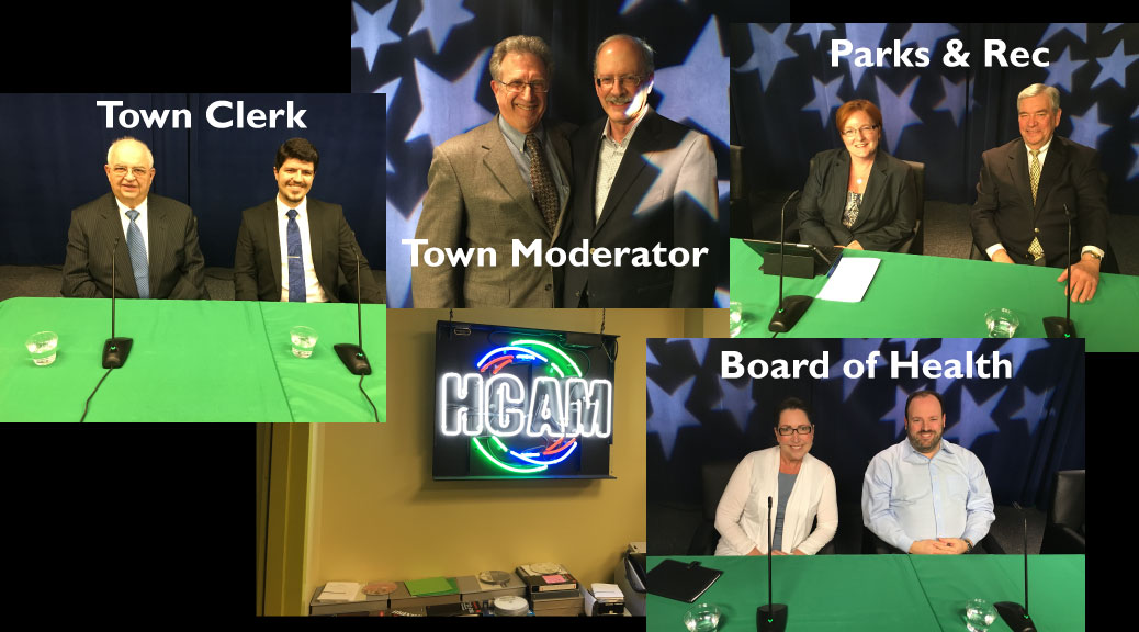 Watch the Debate for Town Clerk, Town Moderator, Board of Health and Parks & Recreation