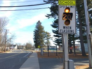 Hayden Rowe School Zone at Middle School