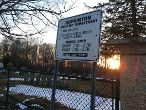 Mt Auburn Cemetery Hopkinton