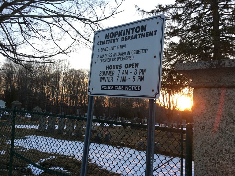 Cemetery Commission Did You Know? eHop Hopkinton