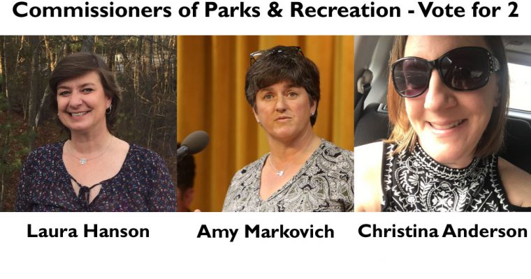 Learn More about the Parks & Recreation Candidates