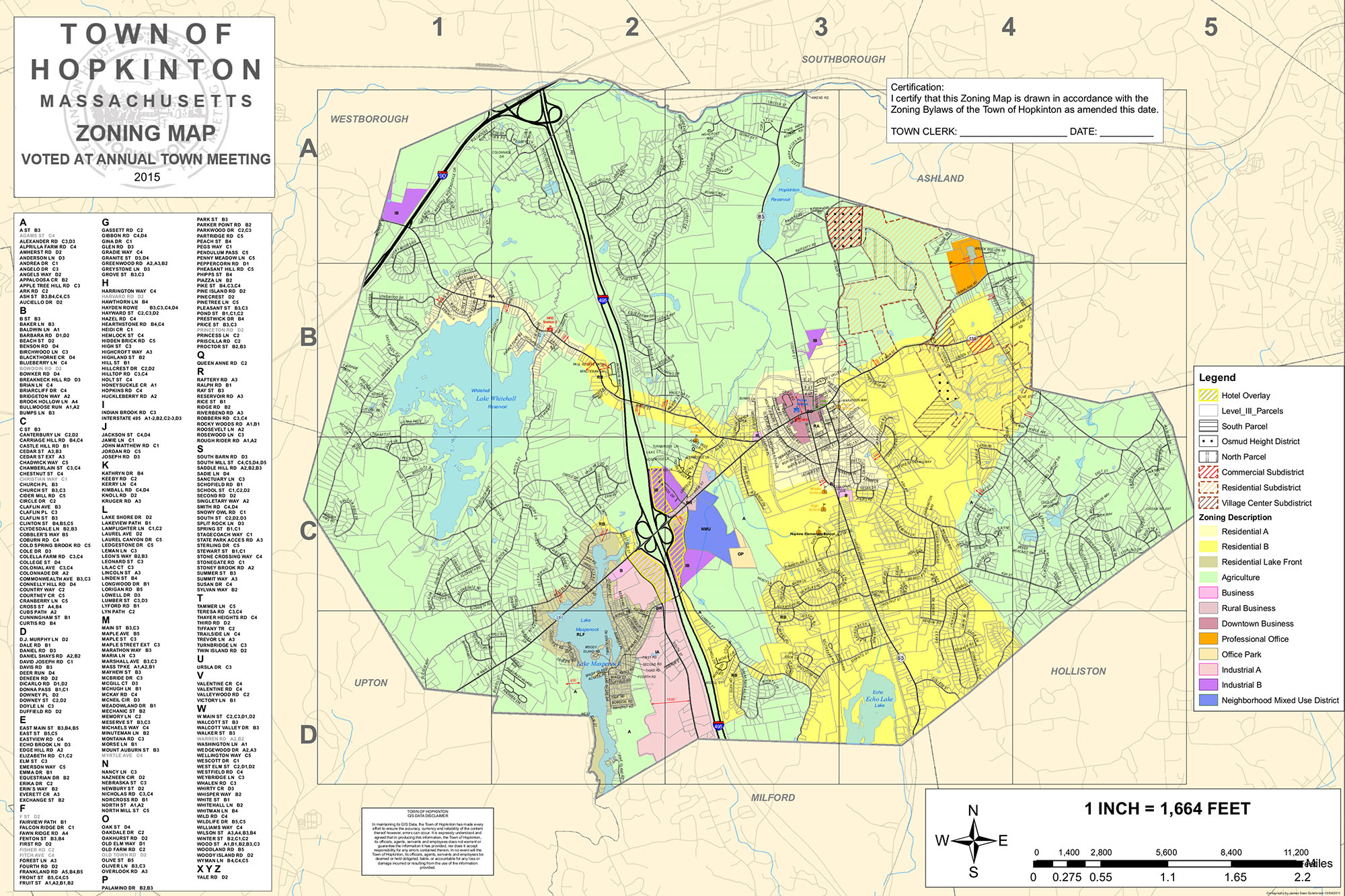 2015 Zoning Map