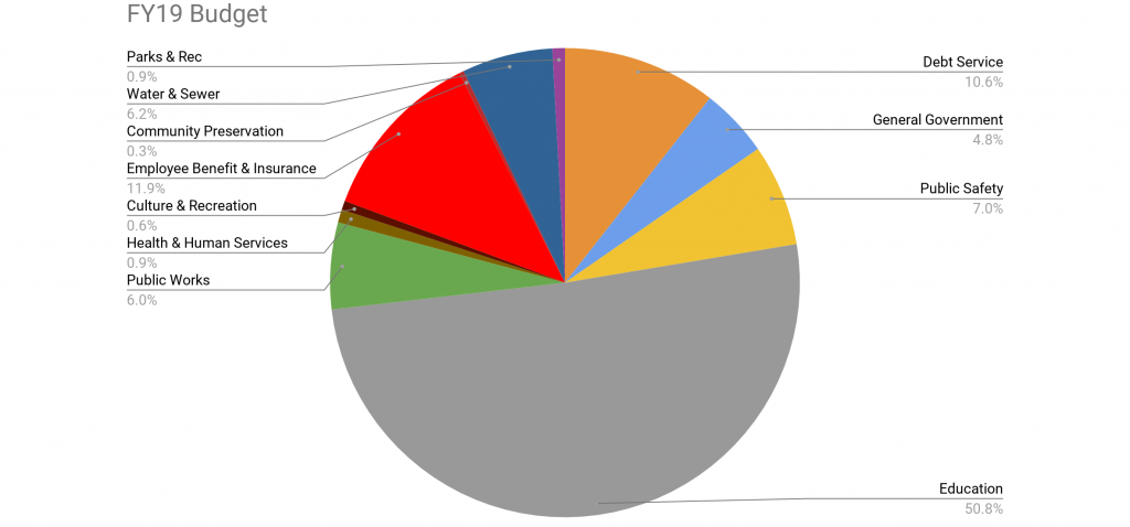 pie chart budget plan