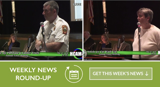 Weekly Roundup – Town Meeting Edition – 05/10/2019