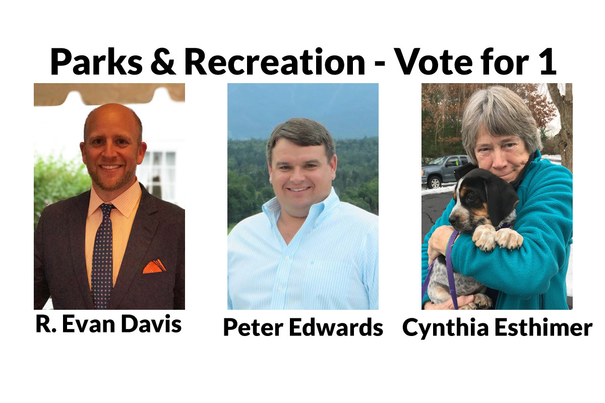 Learn More About the Parks & Recreation Candidates