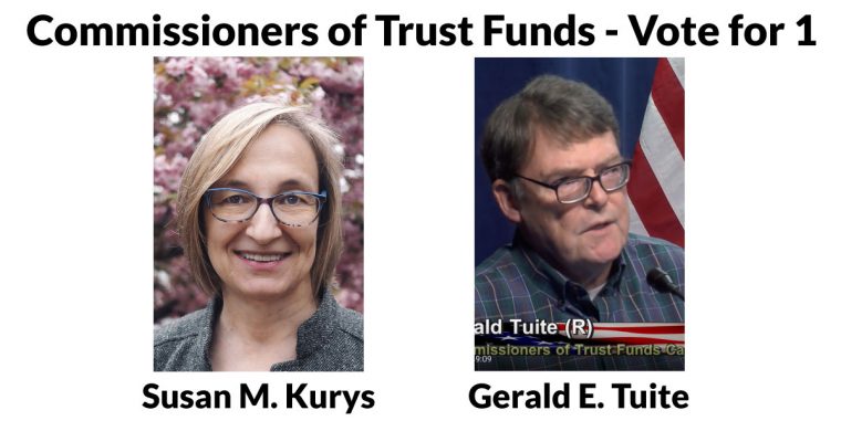 Learn More about the Commissioner of Trust Funds Candidates