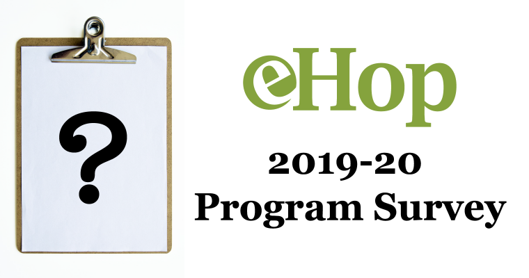 eHop Brief Program Survey 2019-20