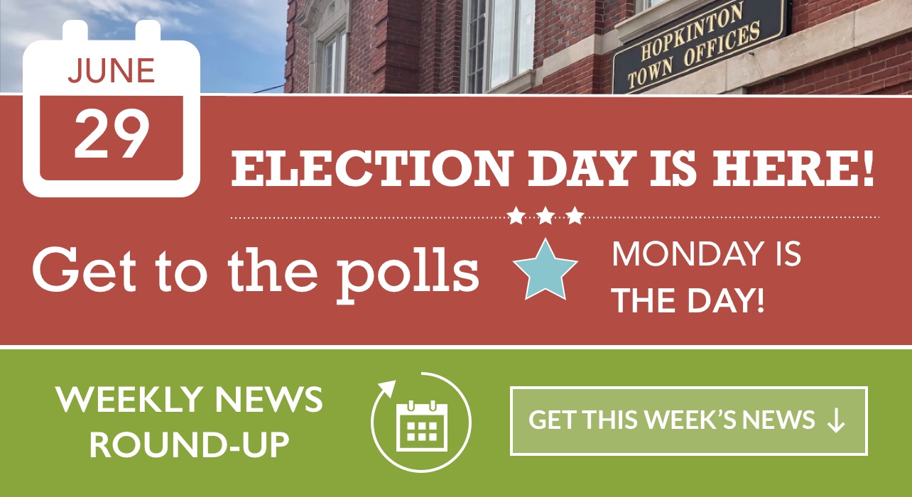 Weekly News Roundup – Town Election Edition – 06/28/2020
