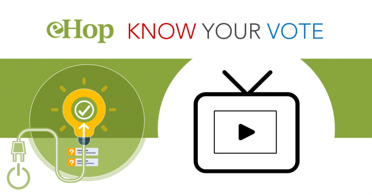 Know Your Vote – Monday, May 3 at 7:00 PM (virtual event)