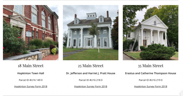 Hopkinton Historic District Commission – Did You Know?