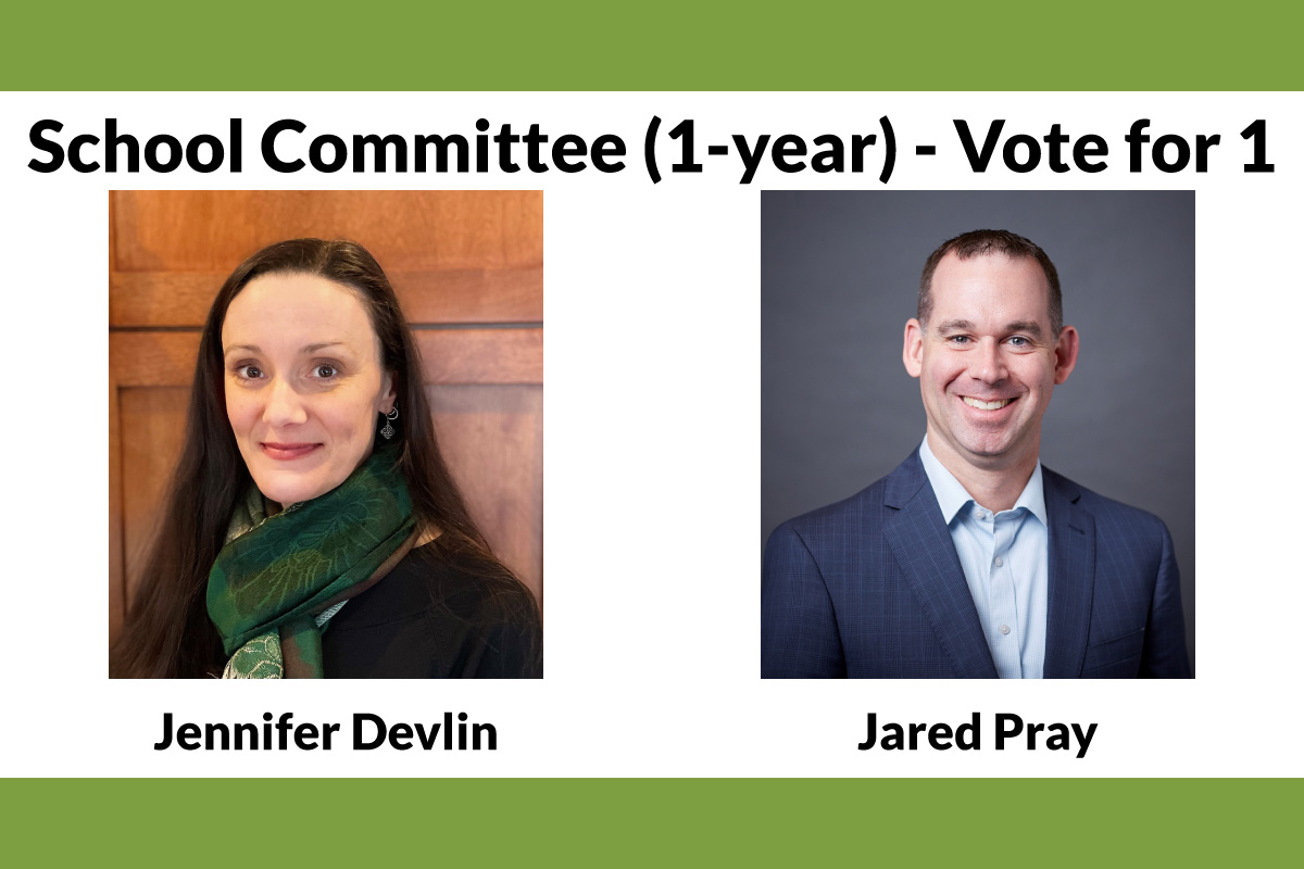 Meet the School Committee (1-Year) Candidates 2022