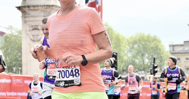 Boston Marathon Runner 2024 – Angela Perry