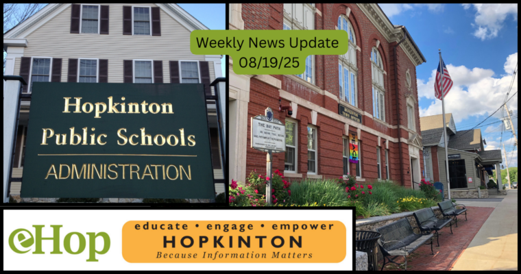 WEEKLY NEWS UPDATE – 08/19/25