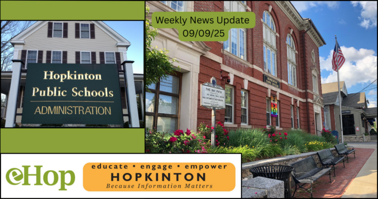 WEEKLY NEWS UPDATE – 09/09/25
