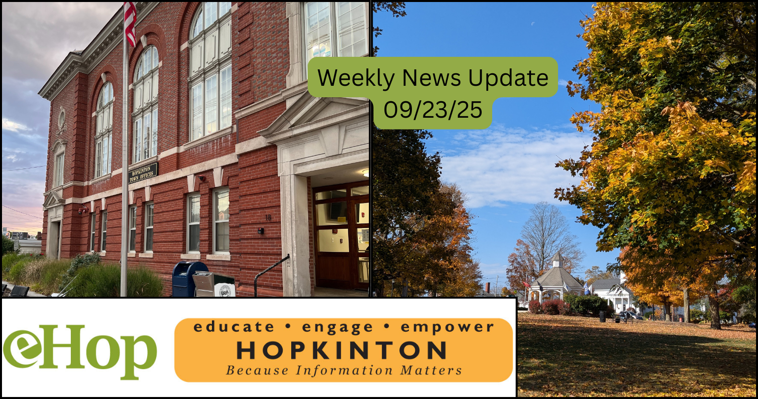 WEEKLY NEWS UPDATE – 09/23/25