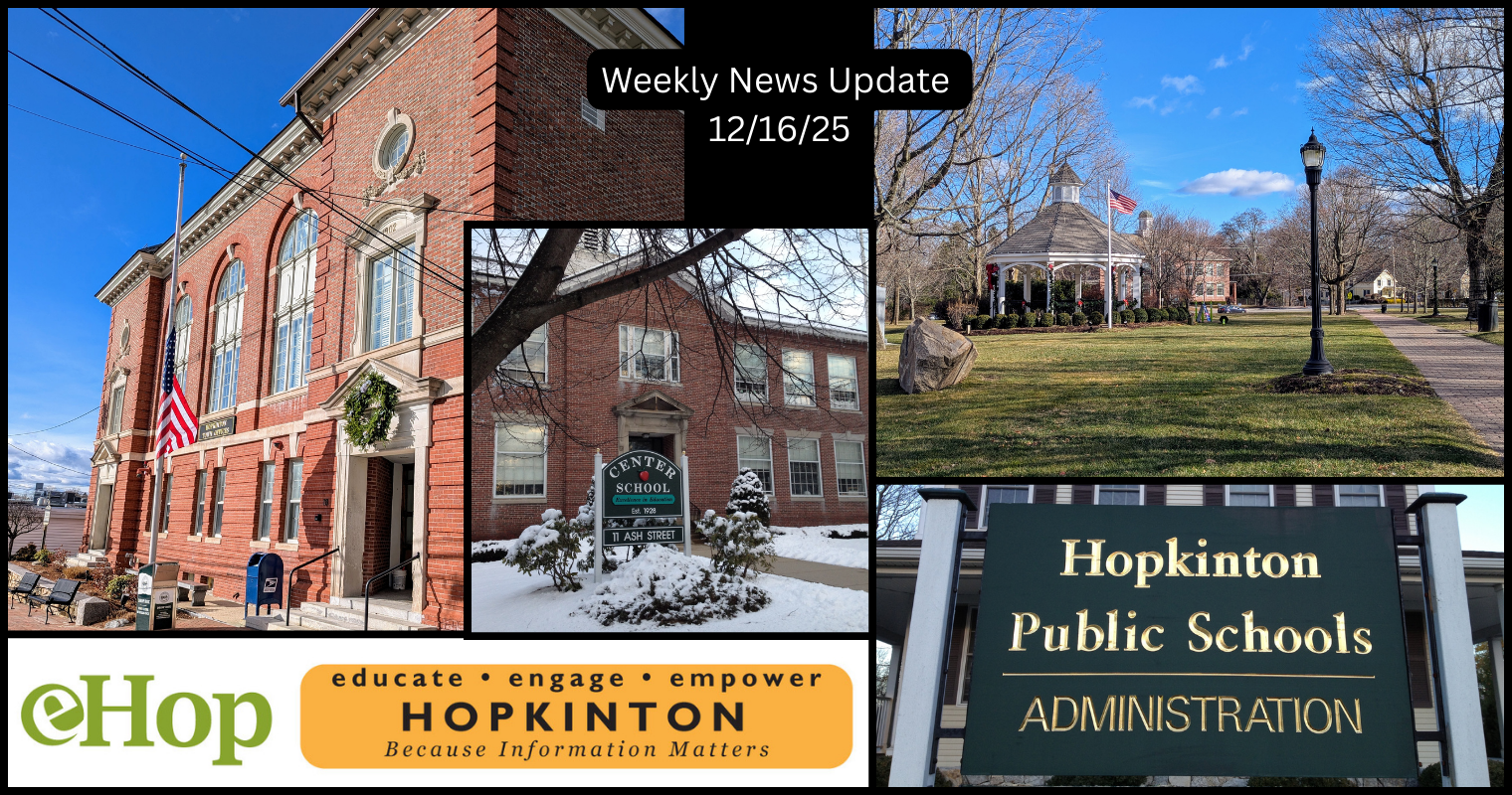 WEEKLY NEWS UPDATE – 12/16/25