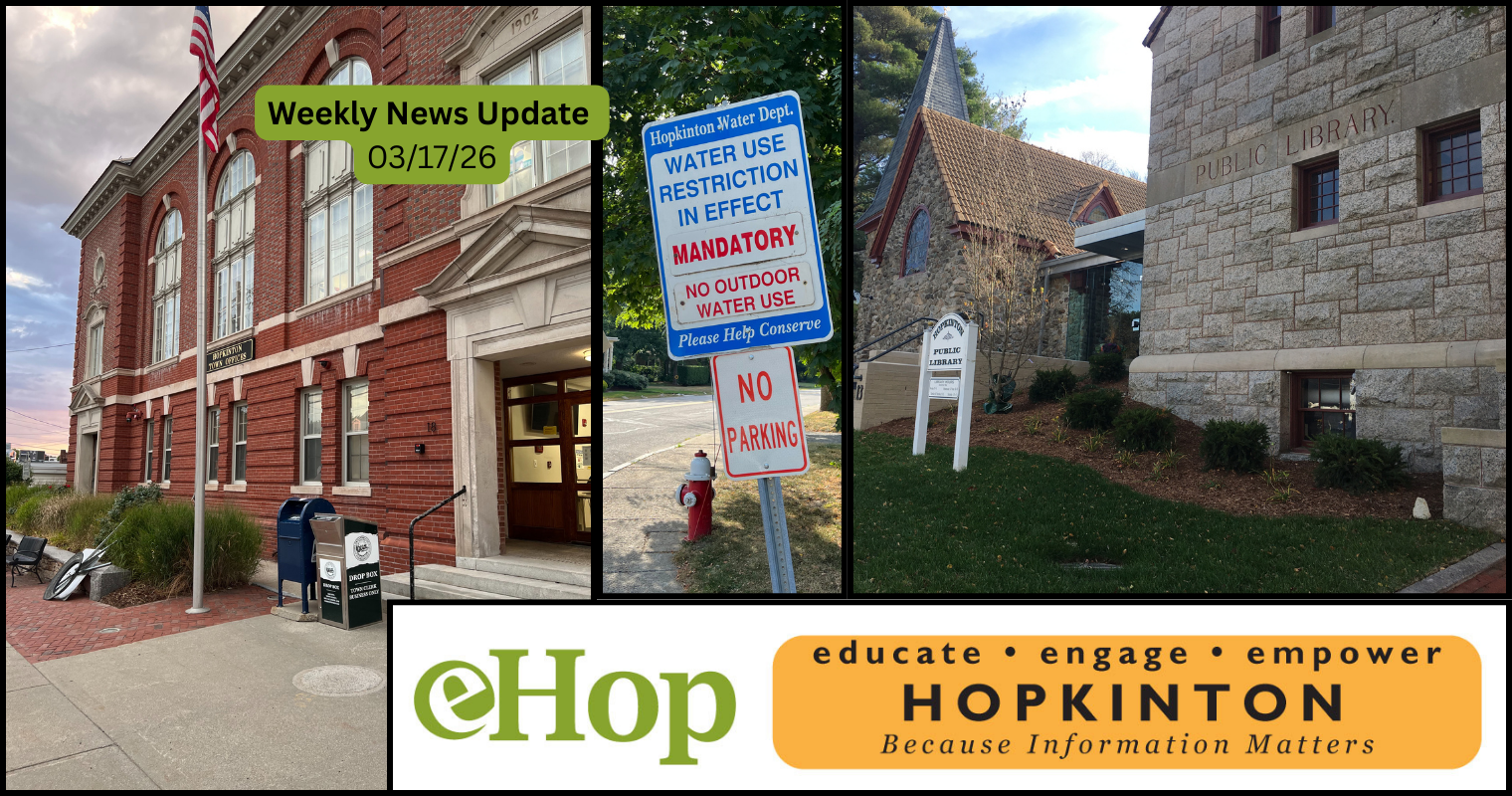 WEEKLY NEWS UPDATE – 03/17/26