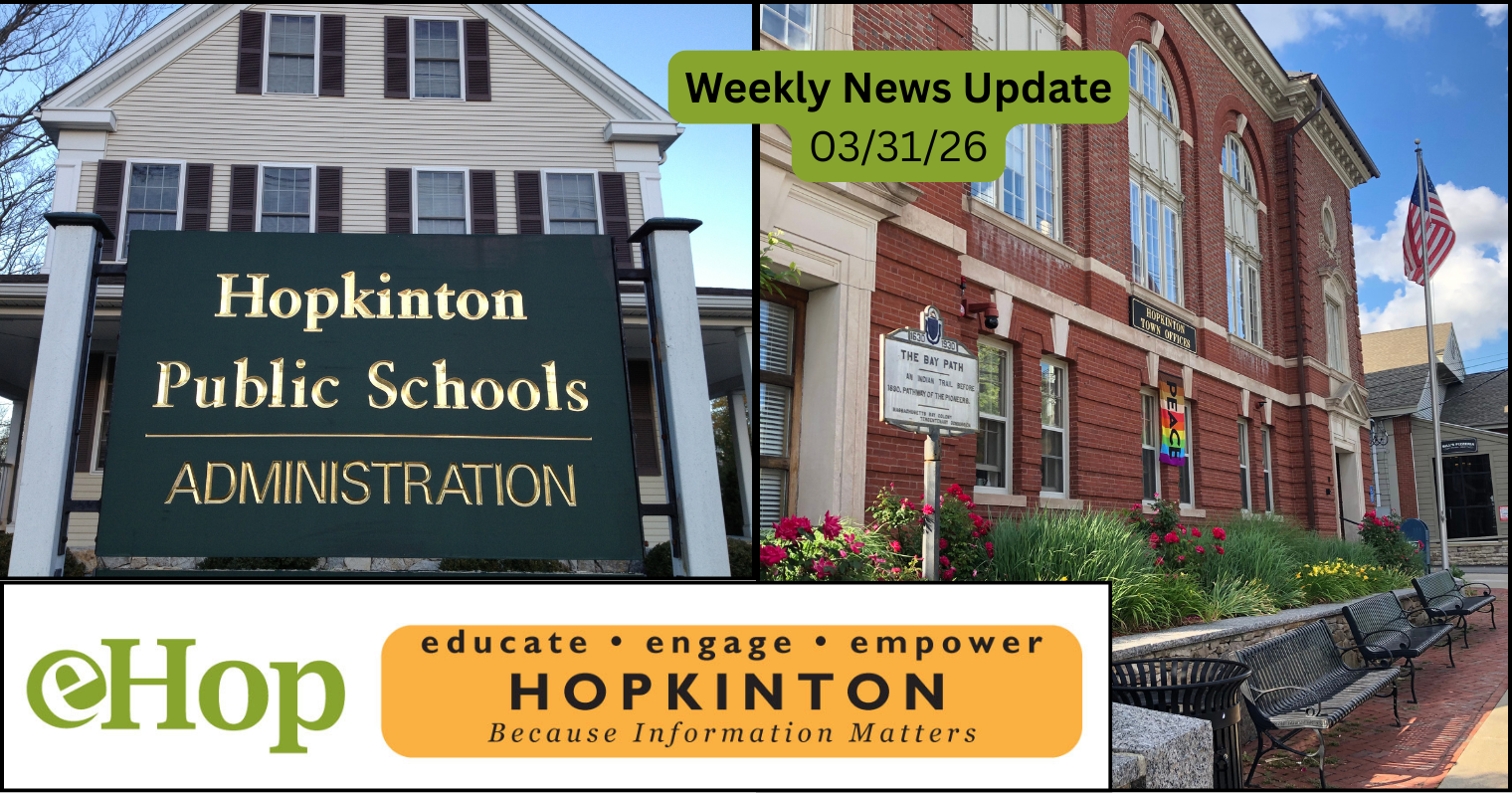 WEEKLY NEWS UPDATE – 03/31/26