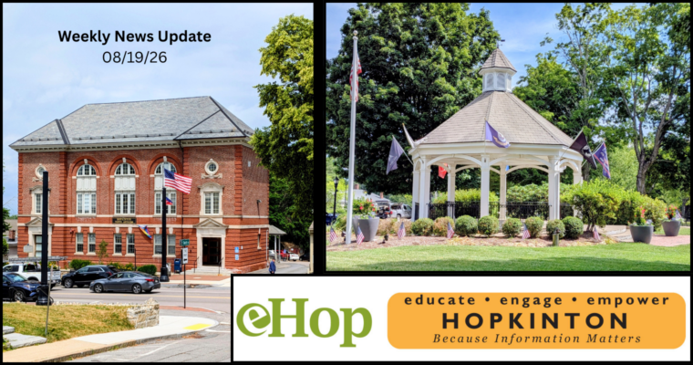 WEEKLY NEWS UPDATE – 08/19/26