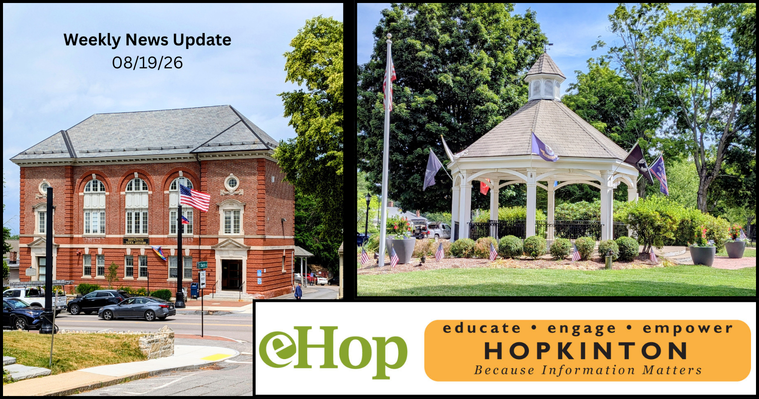 WEEKLY NEWS UPDATE – 08/19/26