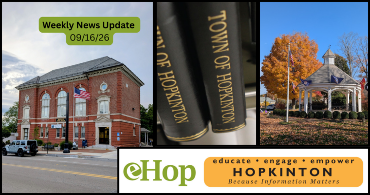 WEEKLY NEWS UPDATE – 09/16/26